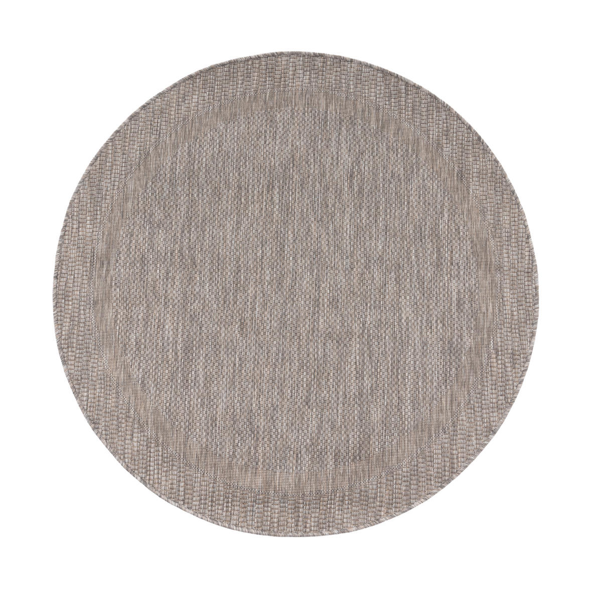 OUTDOORTEPPICH 120/120 cm Roma 272 - Naturfarben, Textil (120/120cm) - Paco Home