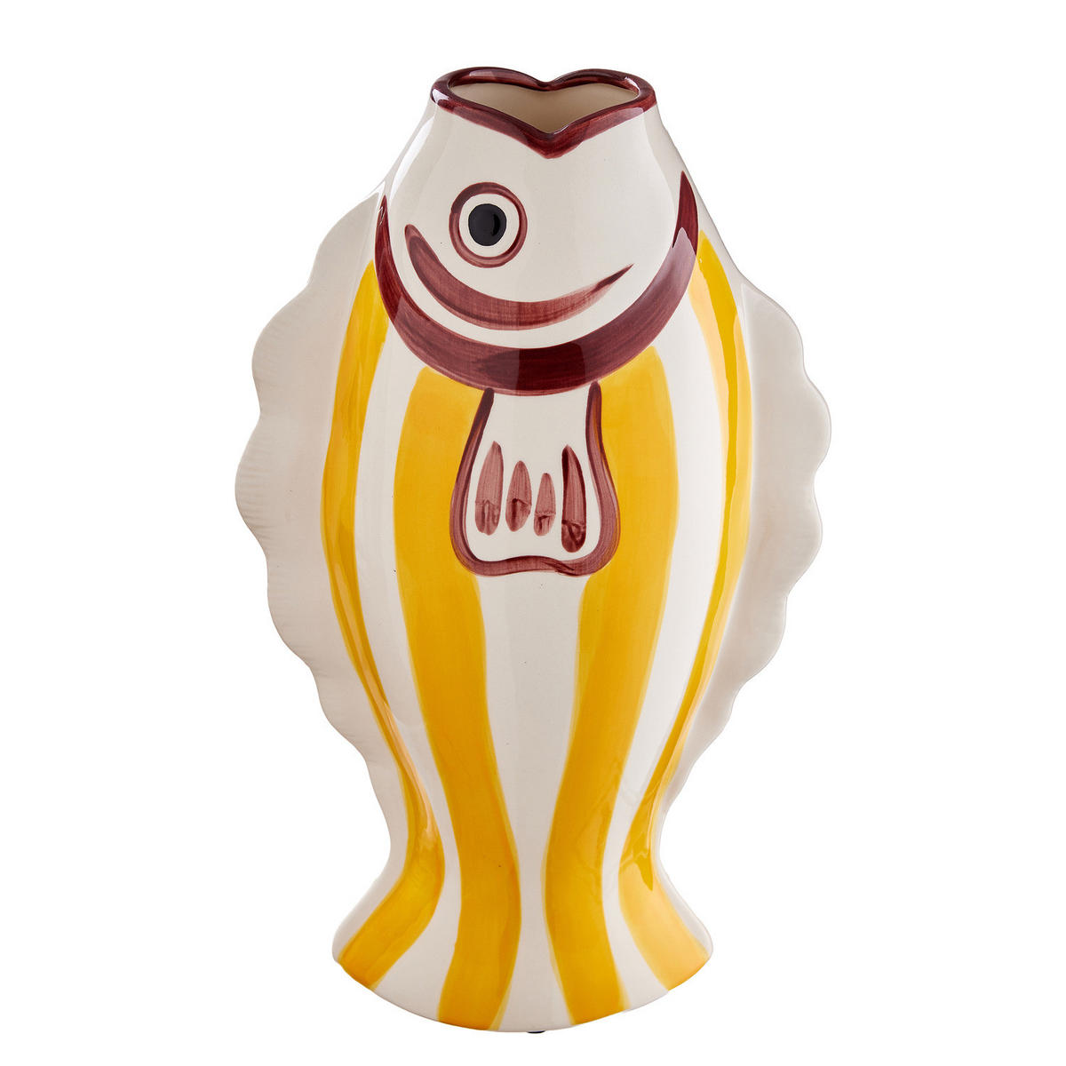 VASE Coral Coast - Gelb, Keramik (43cm) - Butlers