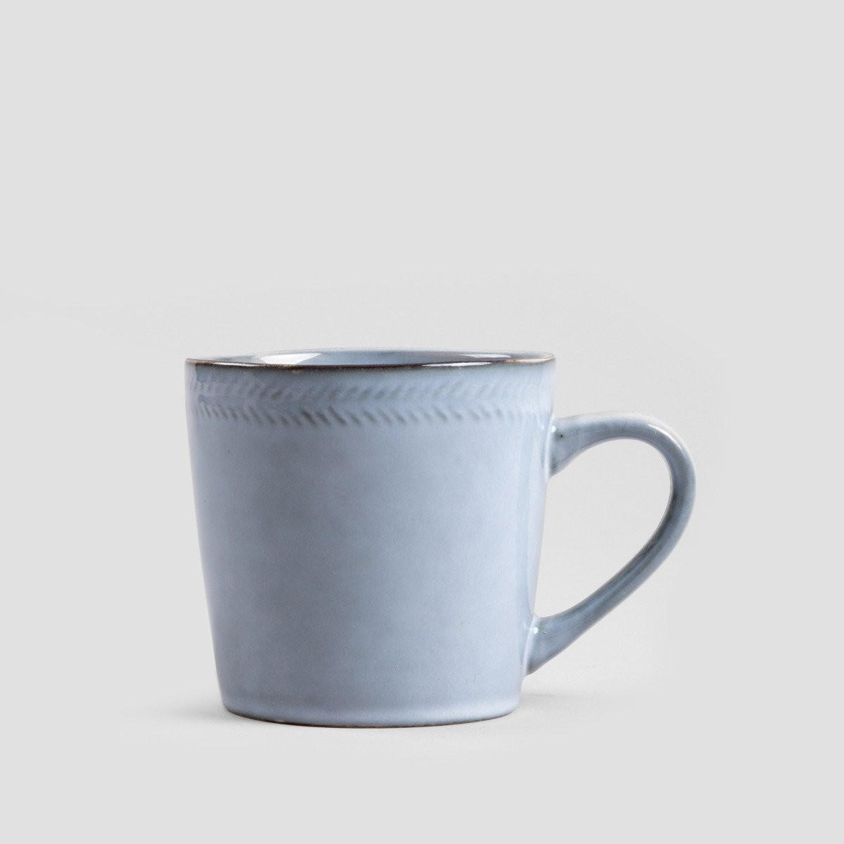 BECHER Bluejeans blau 0,4 l 6er-Set - Blau, Keramik (0.4L) - Homla