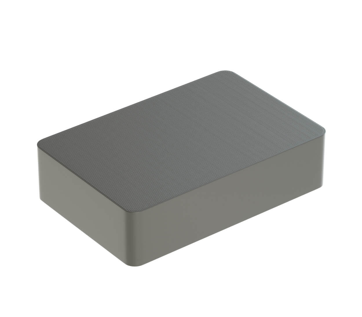 UNTERLEGPLATTEN Kunststoff 60 x 40 x 15 mm 100 Stück - Grau, Kunststoff - BAUHELD