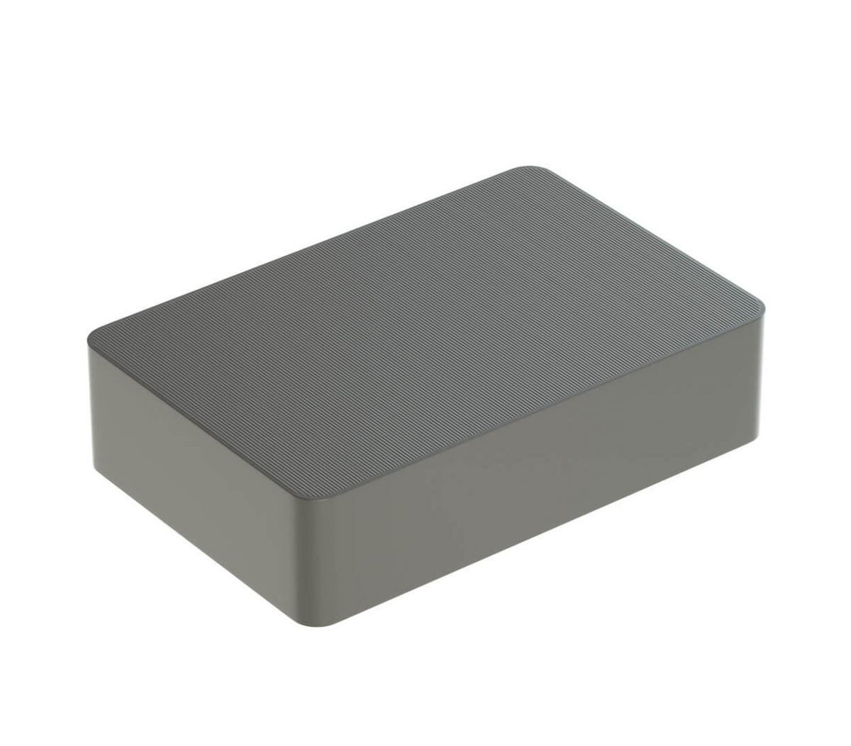 UNTERLEGPLATTEN Kunststoff 60 x 40 x 15 mm 100 Stück - Grau, Kunststoff - BAUHELD