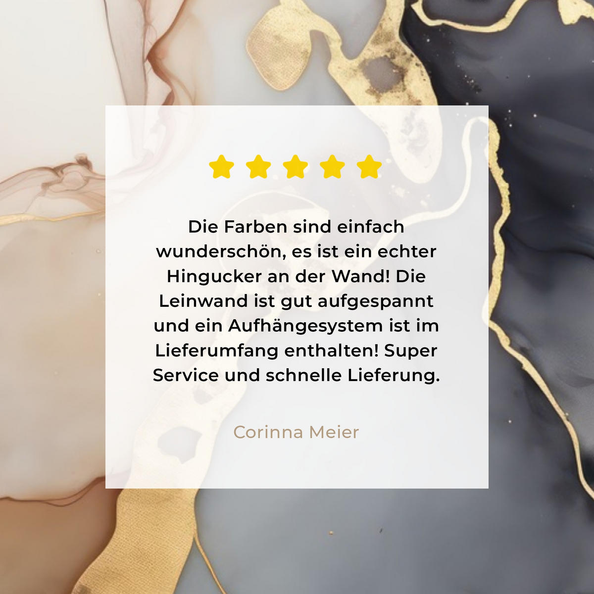 LEINWANDBILD Marmor - Schwarz - Gold - Weiß Wanddeko 40x60 cm - Dunkelgrau, Textil (40/60cm) - MuchoWow
