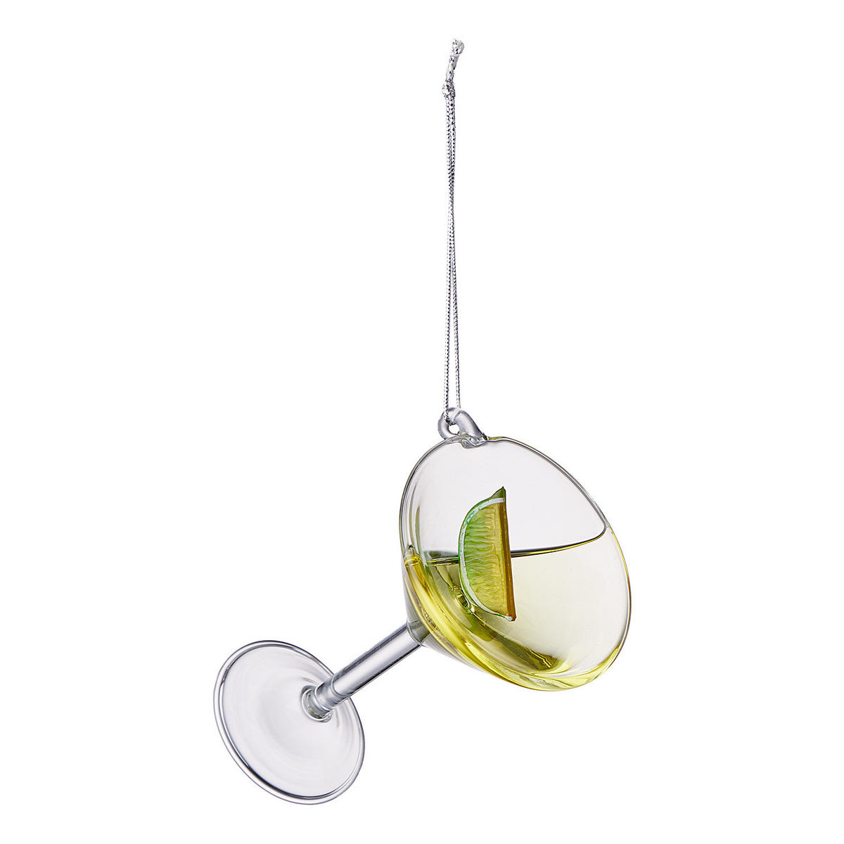 BAUMANHÄNGER Hang On Martini Cocktail - Gelb, Glas (6/10/6cm) - Butlers