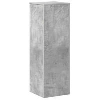 PFLANZENSTÄNDER Betongrau 33/33/100 Cm Holzwerkstoff - Grau, Holzwerkstoff (33/100/33cm) - vidaXL