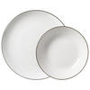 TAFELSERVICE Adela grau 12er Set - Grau, Keramik (1/1/1cm) - Ritzenhoff Breker