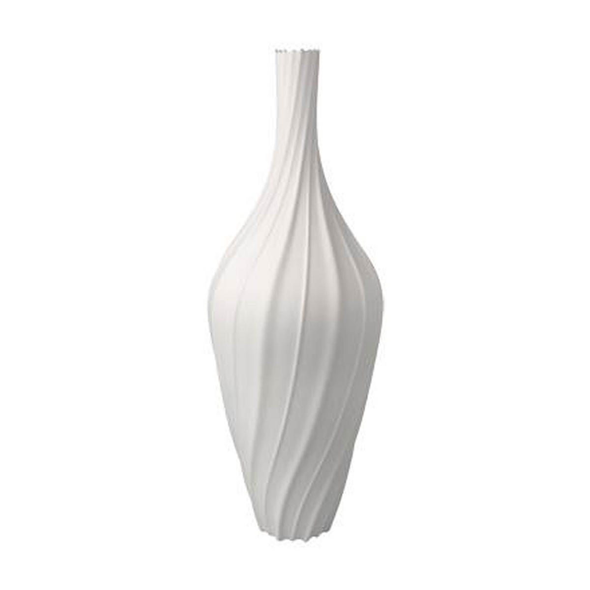 VASE Bahar, Biskuit-Porzellan, weiß, H 31 cm - Weiß, Keramik (31cm) - Goebel
