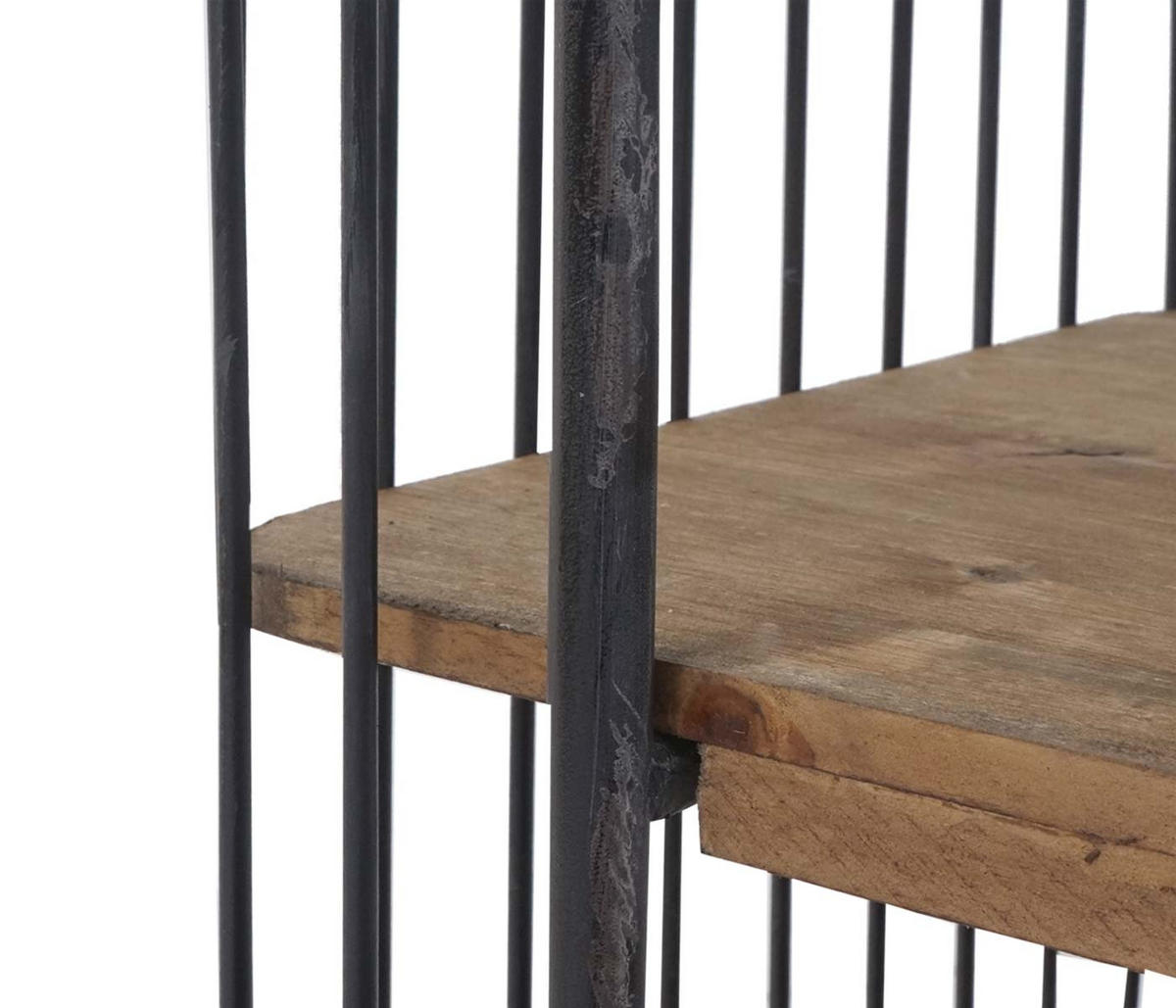 ROLLWAGEN Braun, Schwarz - Schwarz/Braun, Holz (98/84/36cm) - MCW