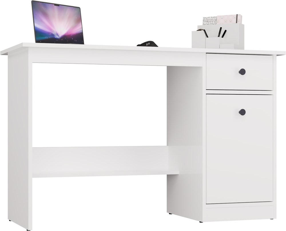 SKRIVBORD Vitt 120/75/45 - Vit, Träbaserade material (90/50/75cm) - RAUMHIRSCH FURNITURE