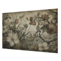 FOTOTAPETE 152x104 cm - Blumenschönheit - Weiß, Textil (152/104cm) - Wallfluent