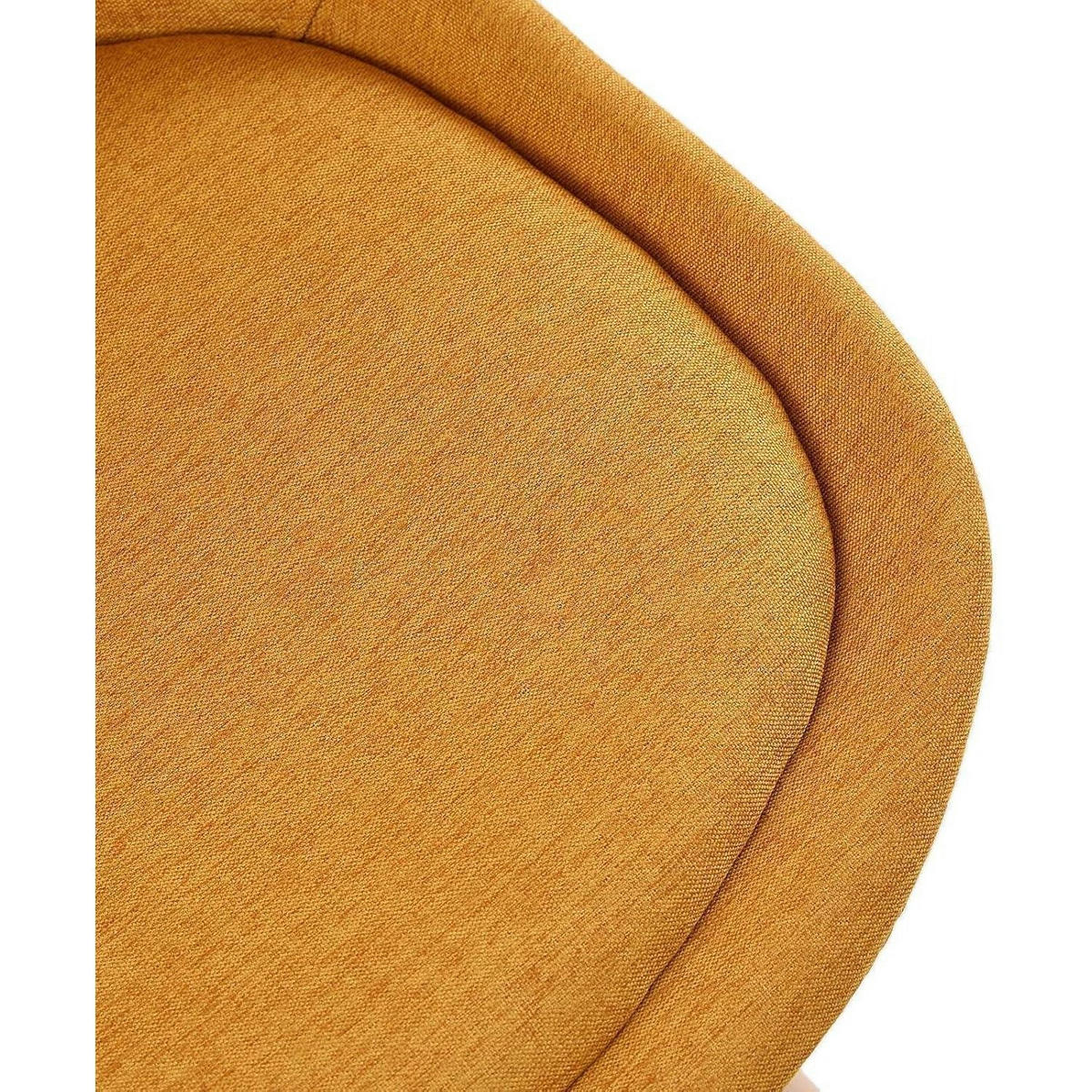 ESSZIMMERSTUHL 2er Set Leinen Gelb - Gelb, Textil (47.5/82/41cm)
