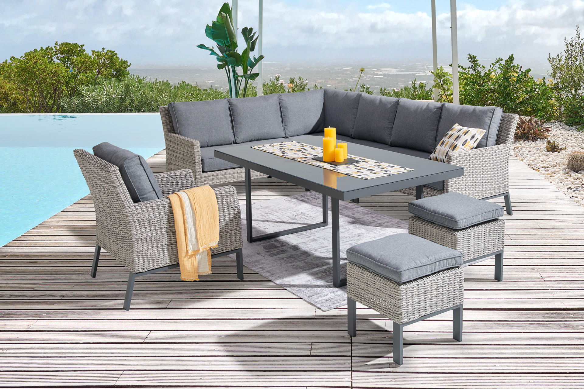Polyrattan ǀ Polywood, Rope & Polyrattan-Gartenmöbel