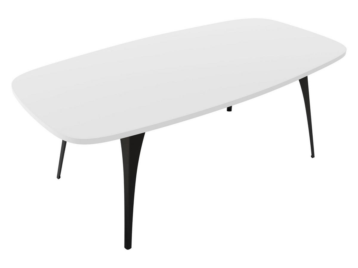 COUCHTISCH Fabiola - Schwarz/Weiß, Holzwerkstoff/Metall (60/120/45cm) - MIRJAN24