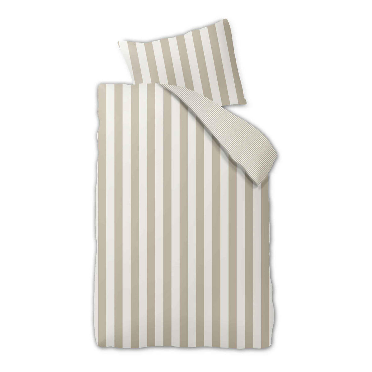 BETTWÄSCHE All Dreams aus Baumwolle 135 x 200 cm - Beige, Textil (140/200cm) - Butlers