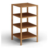 REGAL Campi Eiche Natur 43 / 43 / 80cm - Eichefarben, Holz (43/80/43cm) - Feldmann-Wohnen
