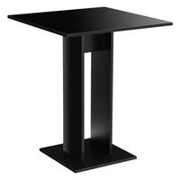 KÜCHENTISCH Lindesnes - Schwarz Hochglanz, Holzwerkstoff (65/65/78cm) - [en.casa]