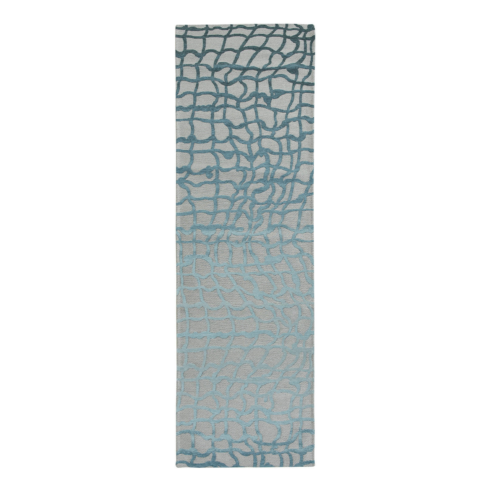 TEPPICH In-/Outdoor Flachgewebe INDIGO 80 x 250 cm - Blau, Textil (80/250cm) - Novatrend