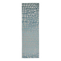 TEPPICH In-/Outdoor Flachgewebe INDIGO 80 x 250 cm - Blau, Textil (80/250cm) - Novatrend