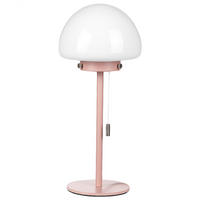 TISCHLAMPE Moruga 17/17/39 cm - Pink, Glas (17/13/39cm) - Beliani