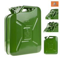 KANISTER Benzinkanister Stahlblech, grün 20 Liter - Multicolor, Kunststoff (20/40/40cm) - TRIZERATOP