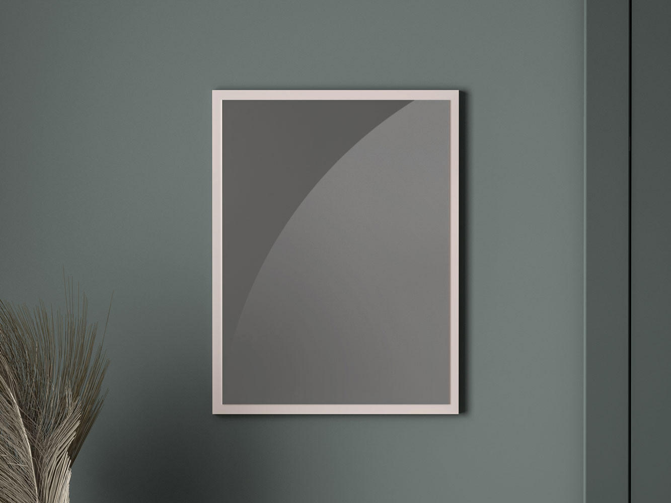 WANDSPIEGEL Voco Cashmere 49 / 2 / 65cm - Beige, Holzwerkstoff (49/82/2cm) - Feldmann-Wohnen