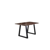 ESSTISCH LUBIN - Schwarz/Braun, Holz/Metall (85/160/77cm) - SAM