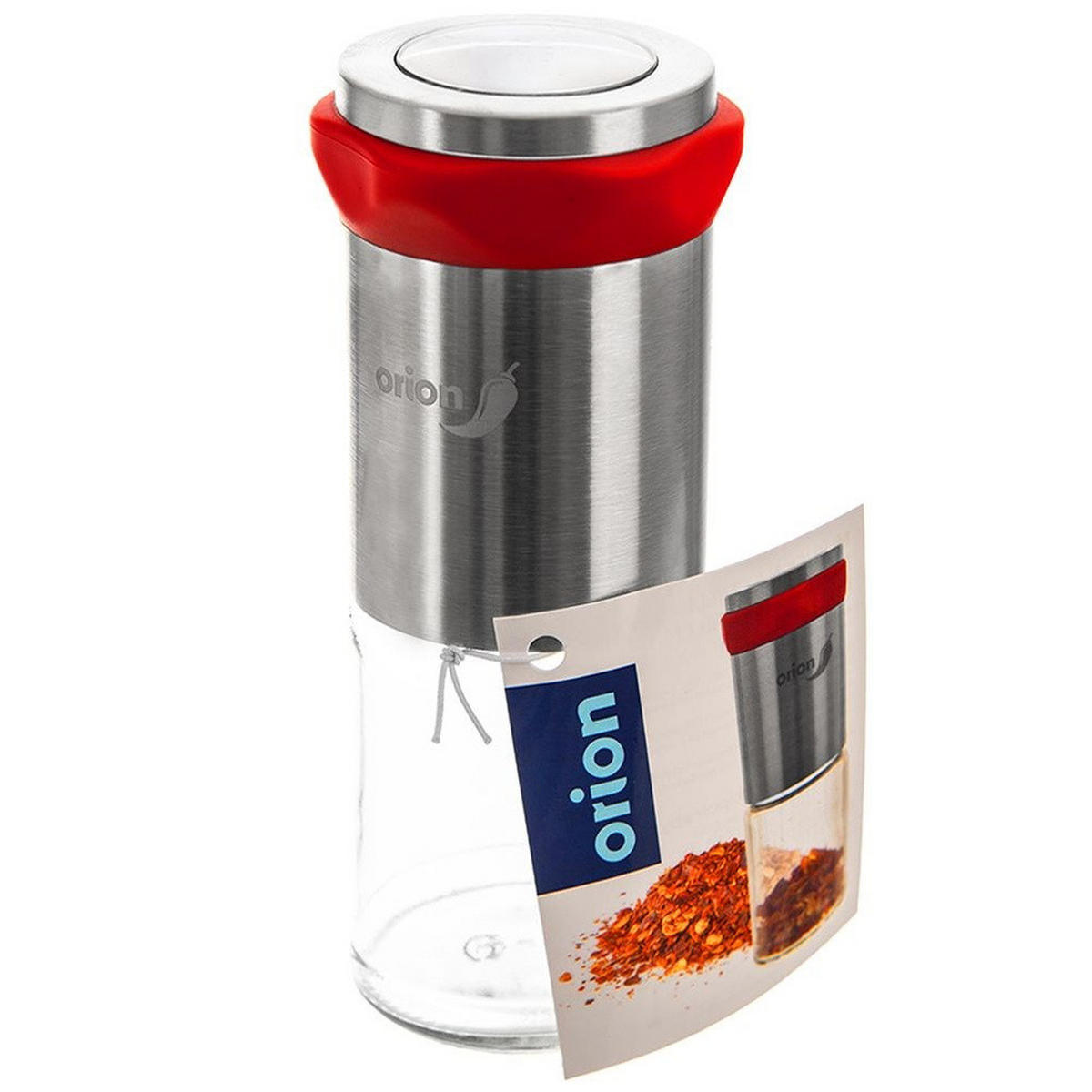 CHILIMÜHLE Silber Transparent - Klar, Glas (5.5/14/5.5cm) - Orion 