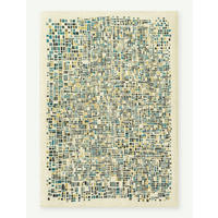 TEPPICH modern Flachgewebe BOXY Blau 240 x 340 cm - Blau, Textil (240/340cm) - Novatrend