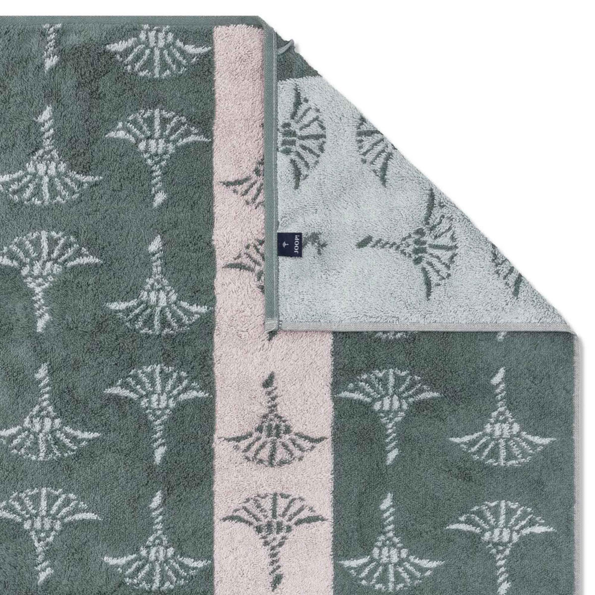 DUSCHTUCH DIVIDED CORNFLOWER 1706 SALBEI - 44 - Grün, Textil (80/150cm) - Joop!