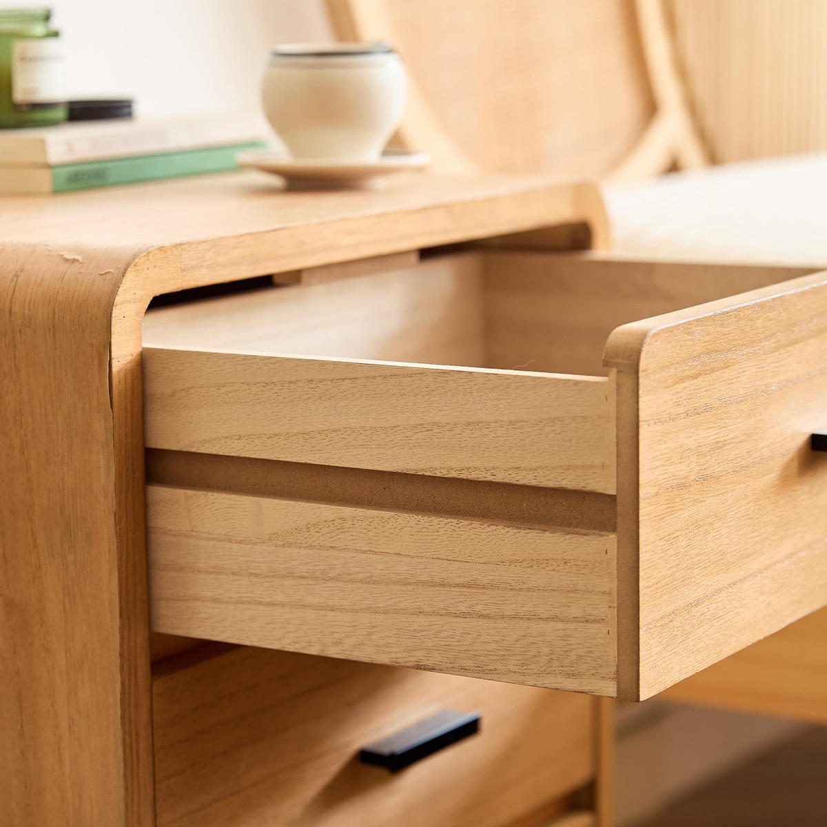 NACHTTISCH Rechteckig Braun 40 x 30 x 66 cm - Braun, Holz (44/60/34cm) - Nordlys