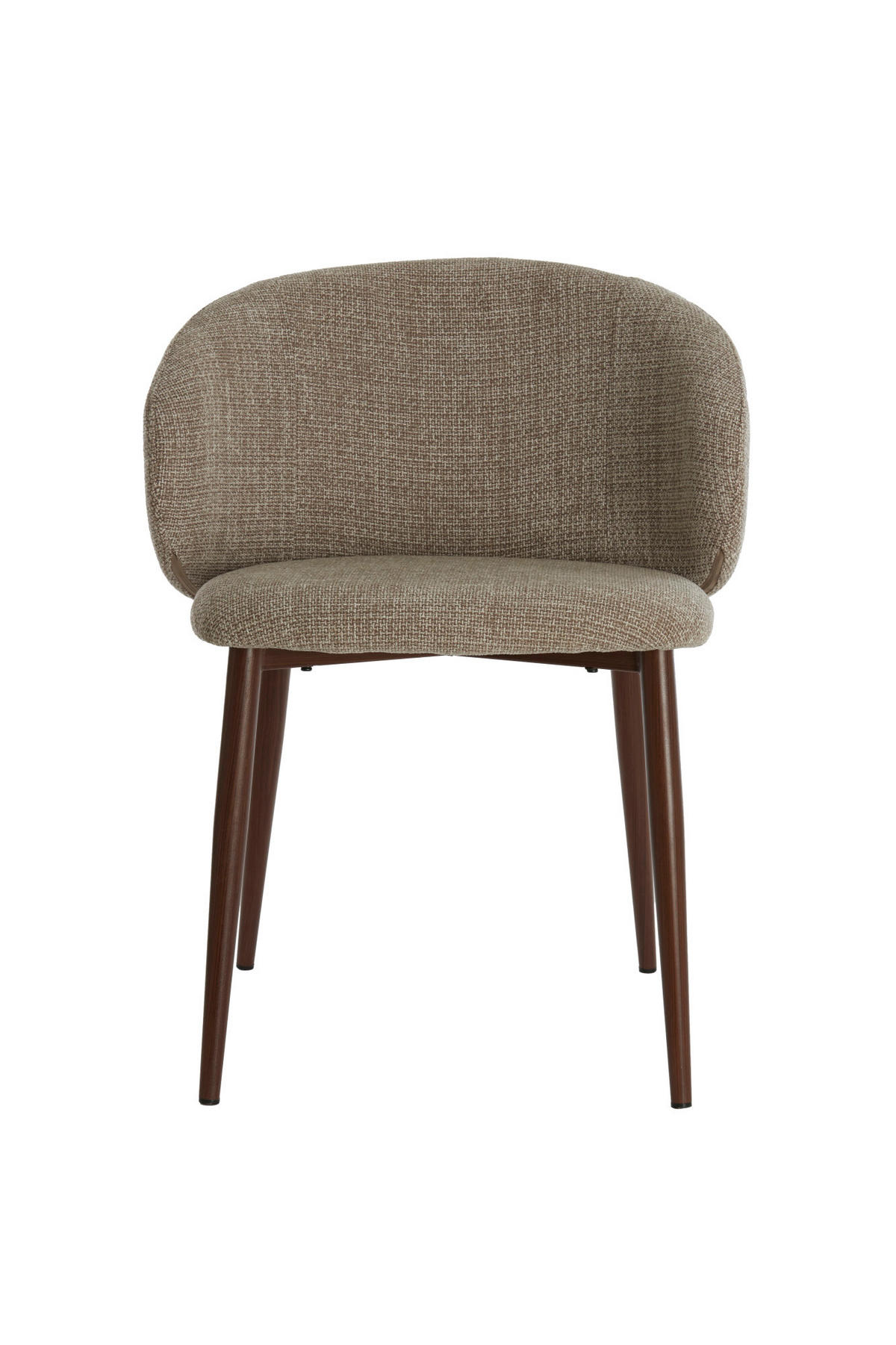 ESSZIMMERSTUHL Aluko Braun 57/56/74 cm - Braun, Metall (57/74/56cm) - Light & Living