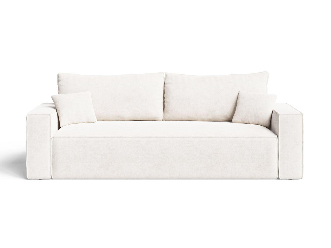 SOFA 230/90/70 Creme Sivra - Creme, Kunststoff/Textil (230/70/90cm) - Graingold