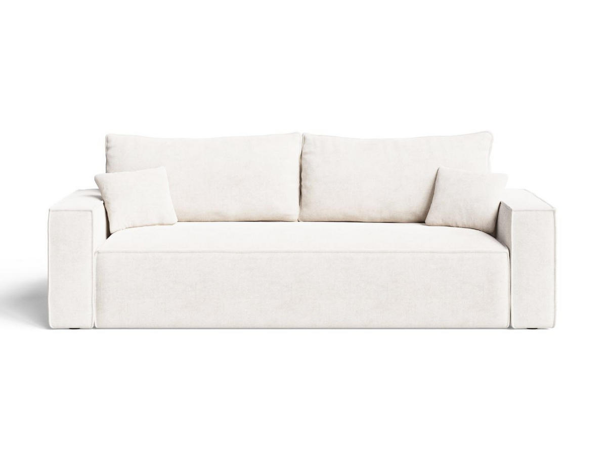 SOFA 230/90/70 Creme Sivra - Creme, Kunststoff/Textil (230/70/90cm) - Graingold