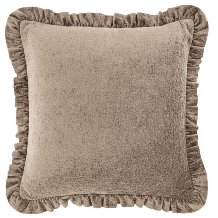Unique Living Kissen Taupe 45x45 cm