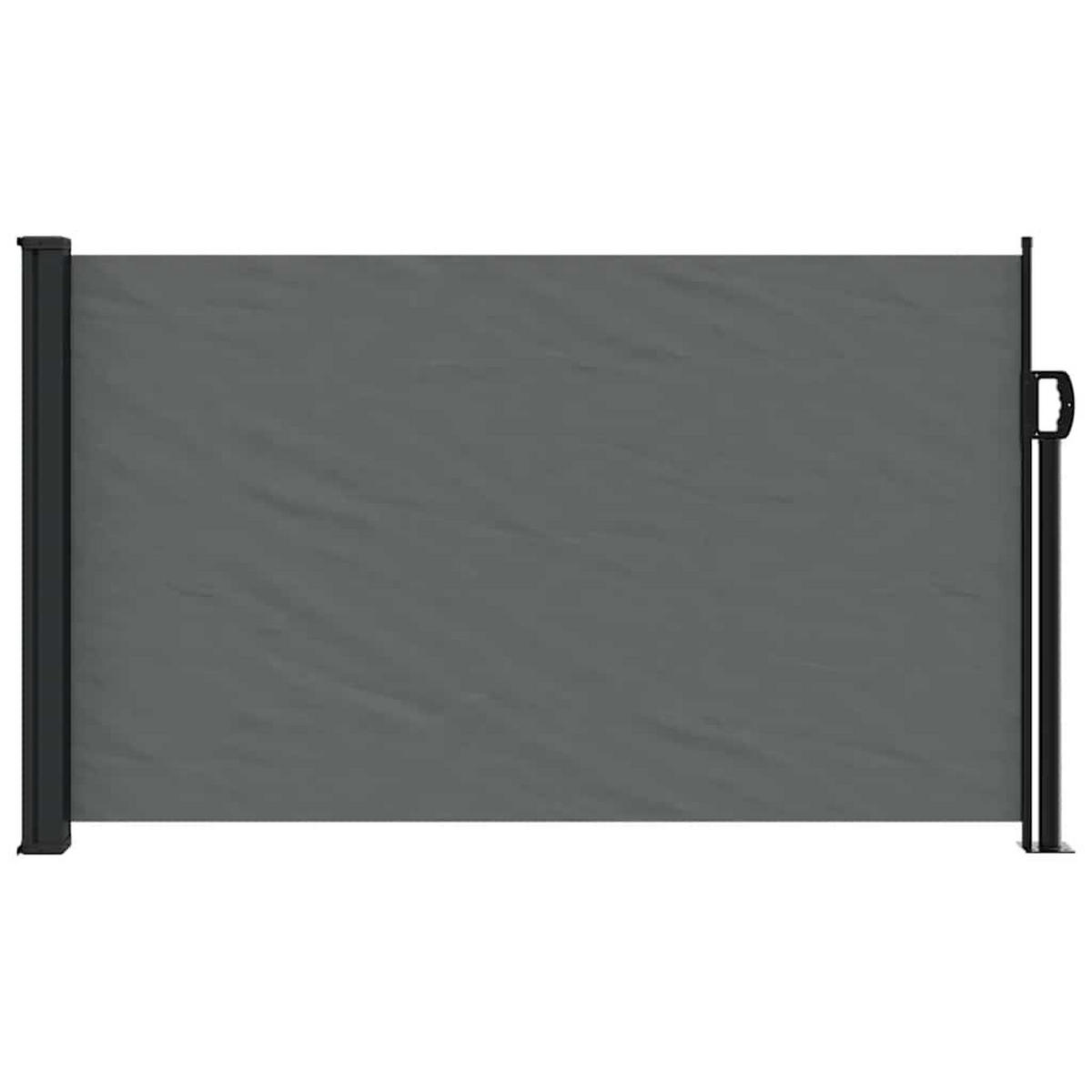 SEITENMARKISE Ausziehbare Anthrazit 117/300 Cm - Anthrazit, Textil (117/300cm) - vidaXL