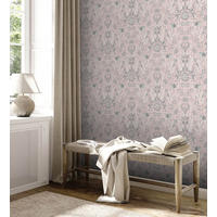 VLIESTAPETE Rosa 53/1005 cm - Pink, Kunststoff/Textil (53/1cm) - KUNSTLOFT