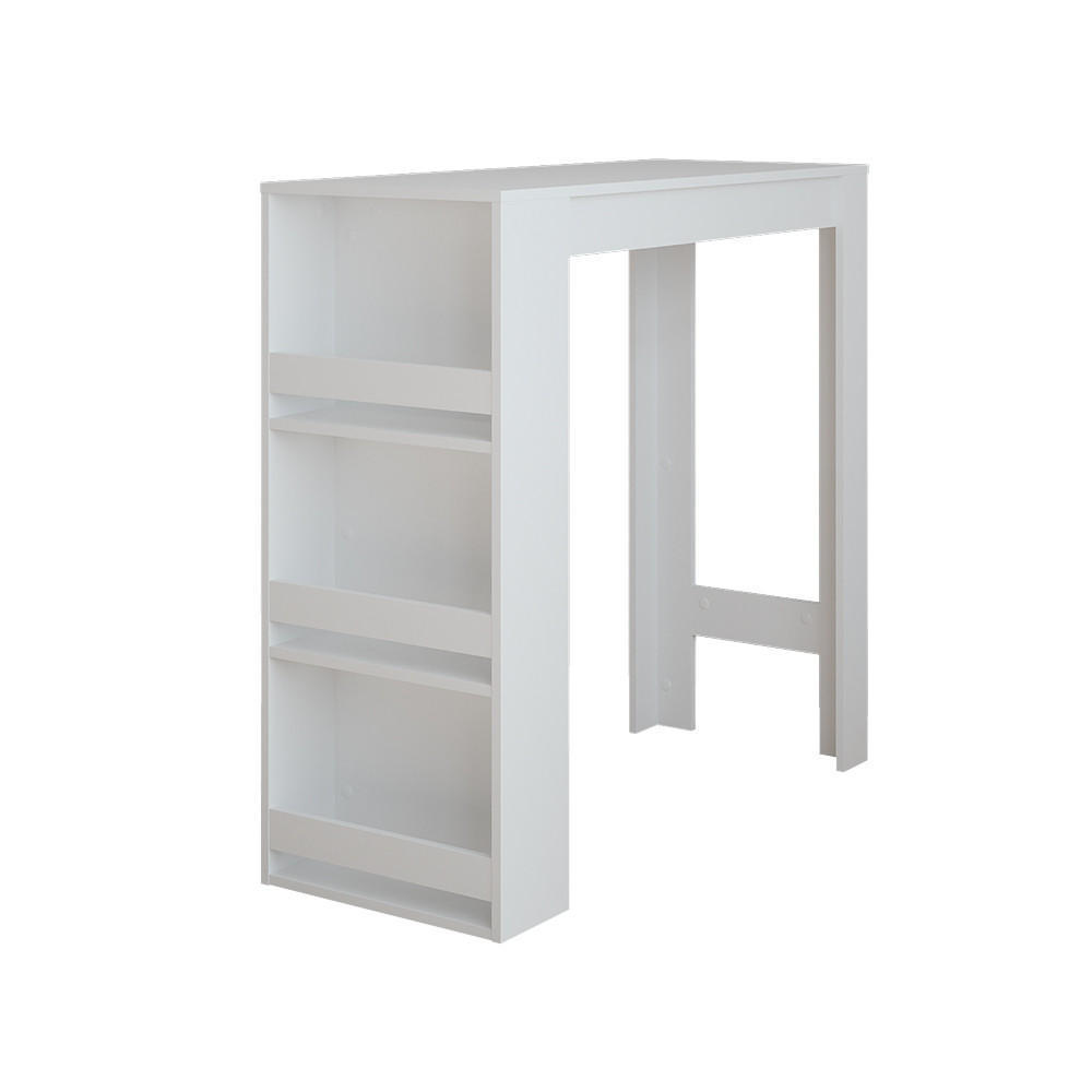 Vicco BAROVÝ STŮL Repose Bílá 45 x 110 cm