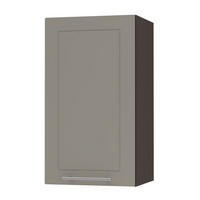 KÜCHENHÄNGESCHRANK Kvantum W2/40 Beige Matt / Lava Matt 40 / 32,5 / 72cm - Dunkelgrau/Beige, Holz/Holzwerkstoff (40/72/32.5cm) - Feldmann-Wohnen