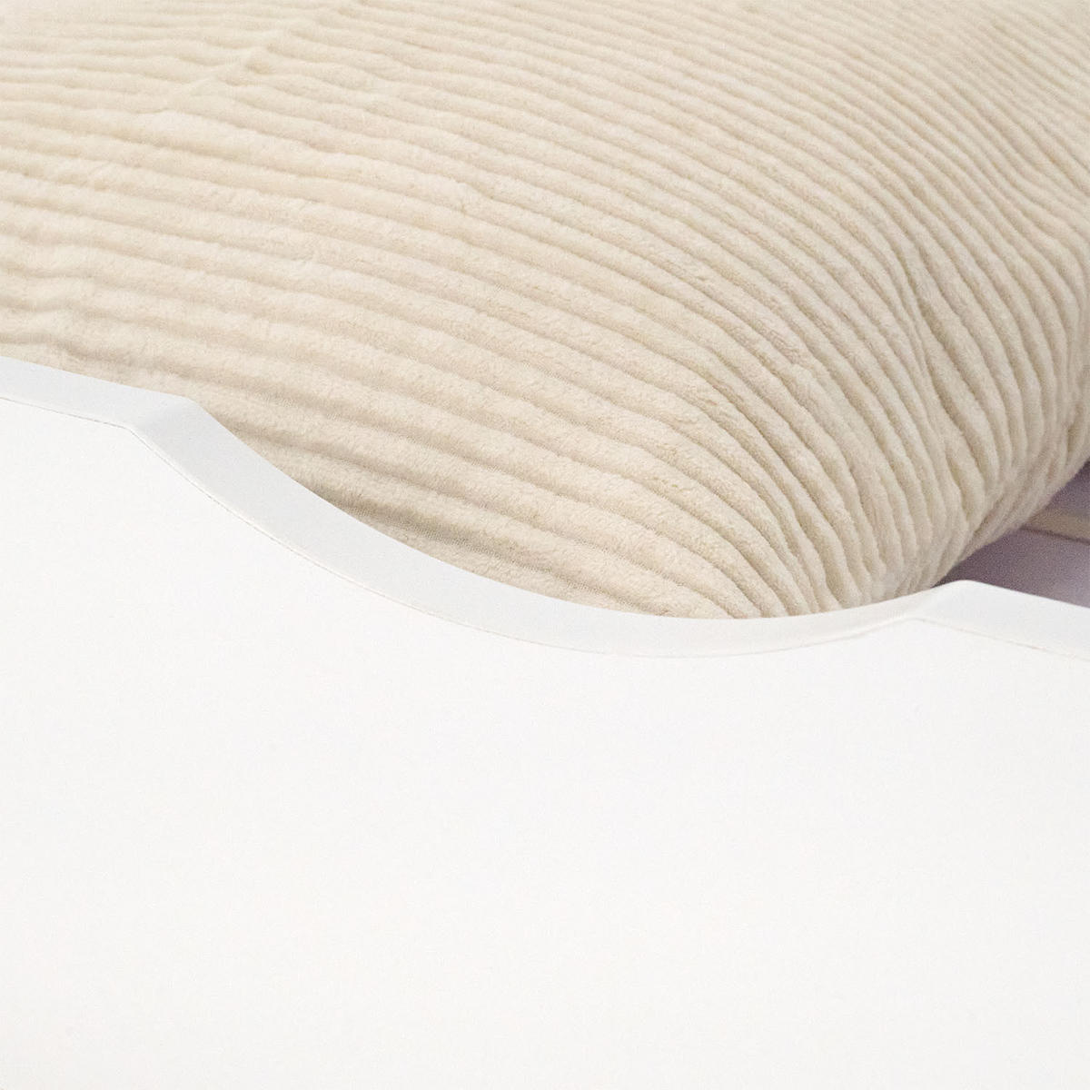 BETTSCHUBKASTEN Weiß 196/17,5/63 cm - Weiß, Holz - Homestyle4u