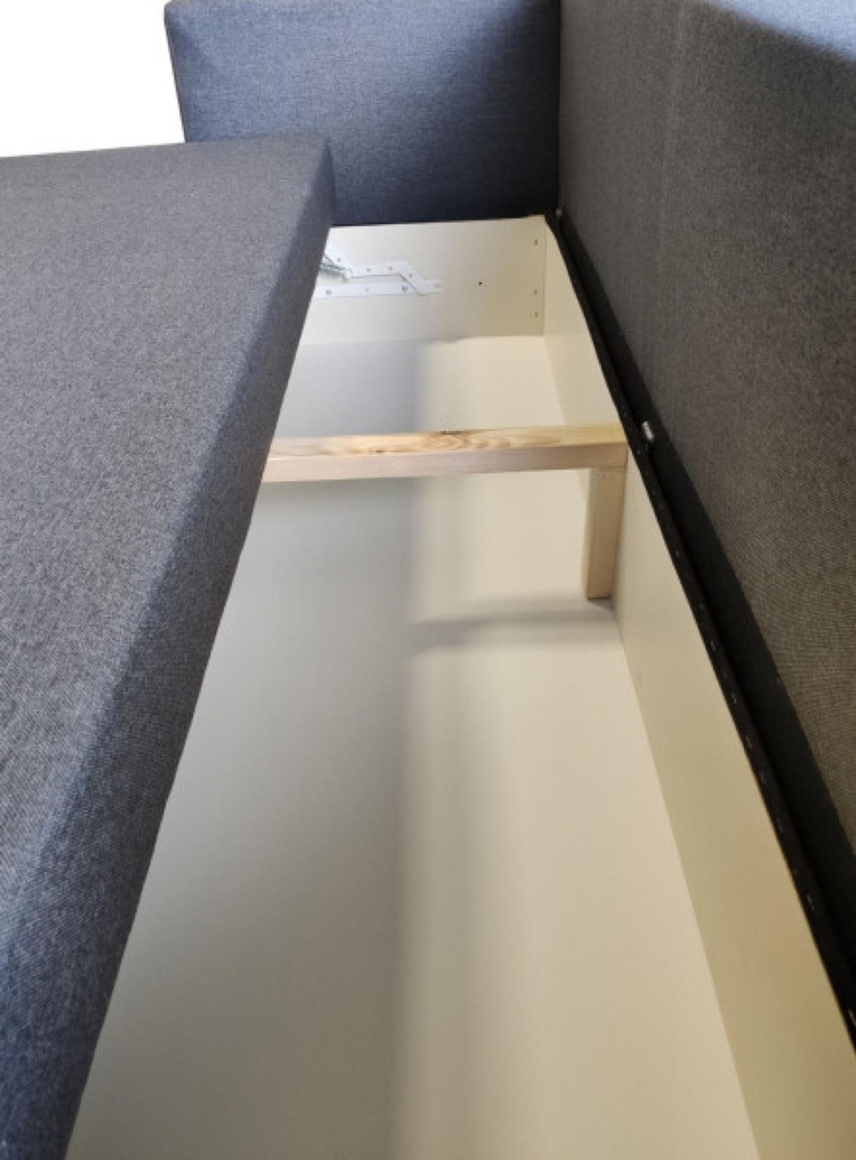 SOFA Hellgrau ALKO Ausziehbar - Grau, Naturmaterialien (217/92/85cm) - Sepro Meble