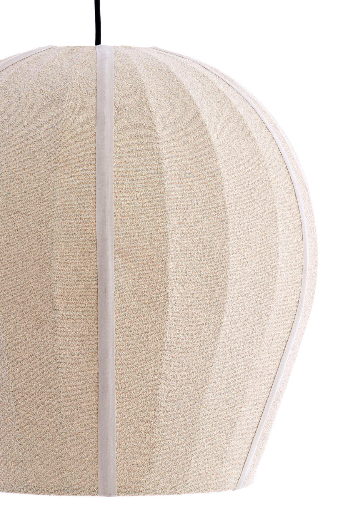 HÄNGELAMPE - Braun - 44/44/42 cm - Braun, Textil (44/44/42cm) - Light & Living
