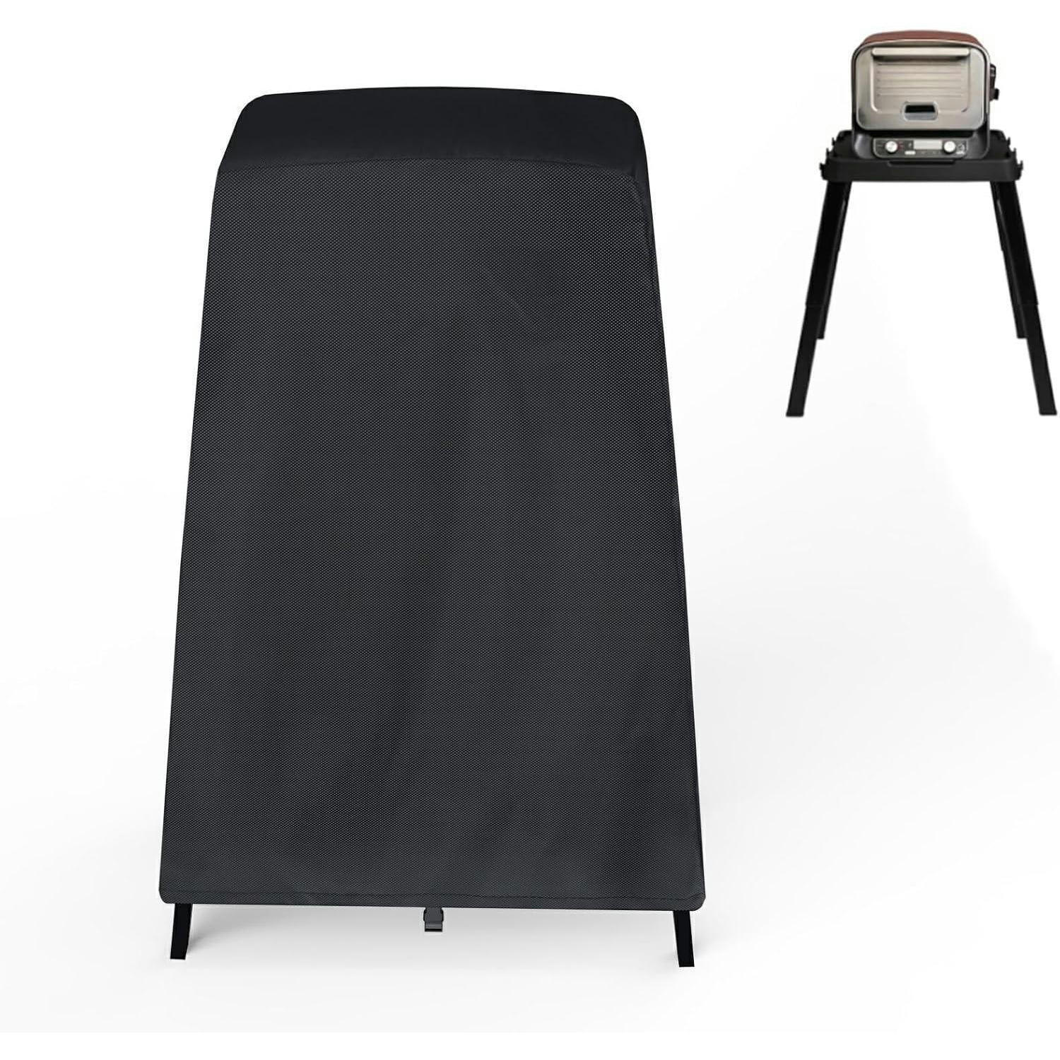 ABDECKUNG für Pizzaofen mit Ständer Schwarz - Schwarz, Kunststoff (66/127/83cm)