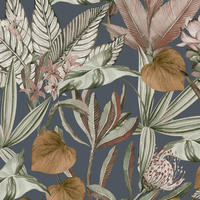 VLIESTAPETE - Stefanie Blue - Blau, Papier/Kunststoff (53/1000cm) - Sublime