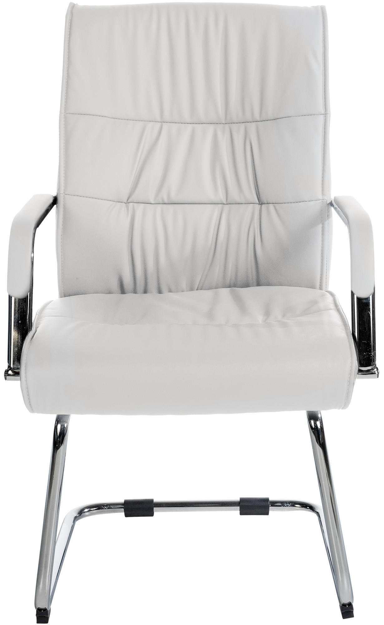SCHWINGSTUHL 2er Set Lederlook weiß - Weiß, Textil/Metall (58/100/66cm) - CLP