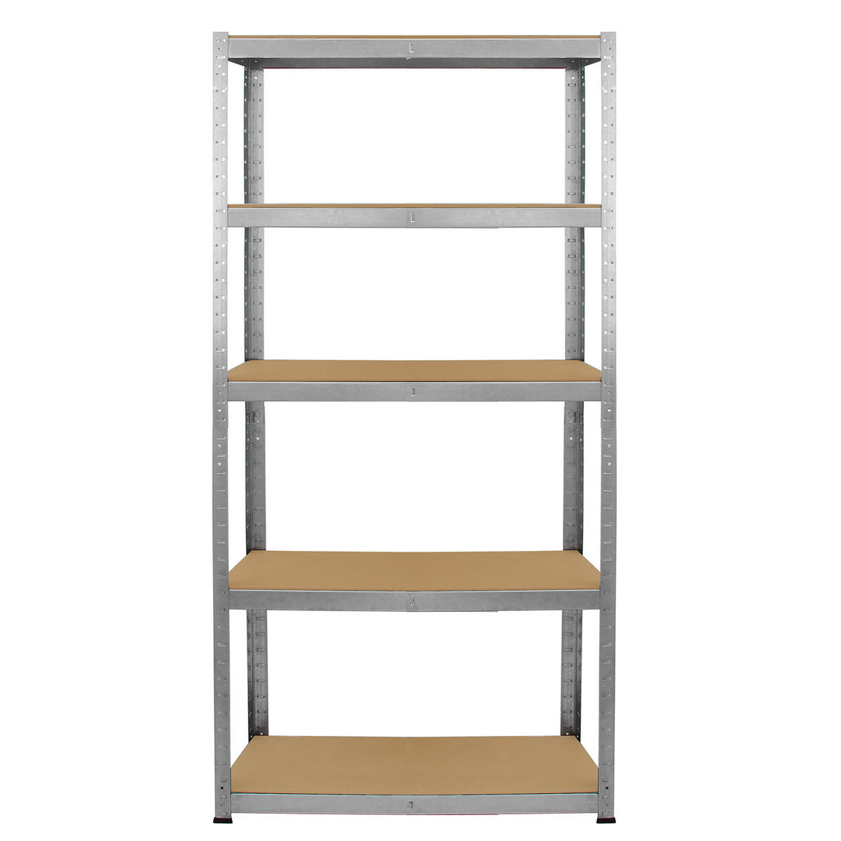 LAGERREGAL 90 CM X2 - Silberfarben, Metall (90/180/30cm) - Monster Racking