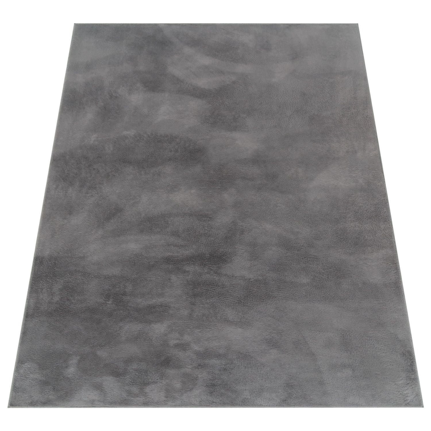HOCHFLORTEPPICH 140/200 cm Soft 380 - Anthrazit, Kunststoff (140/200cm) - Paco Home