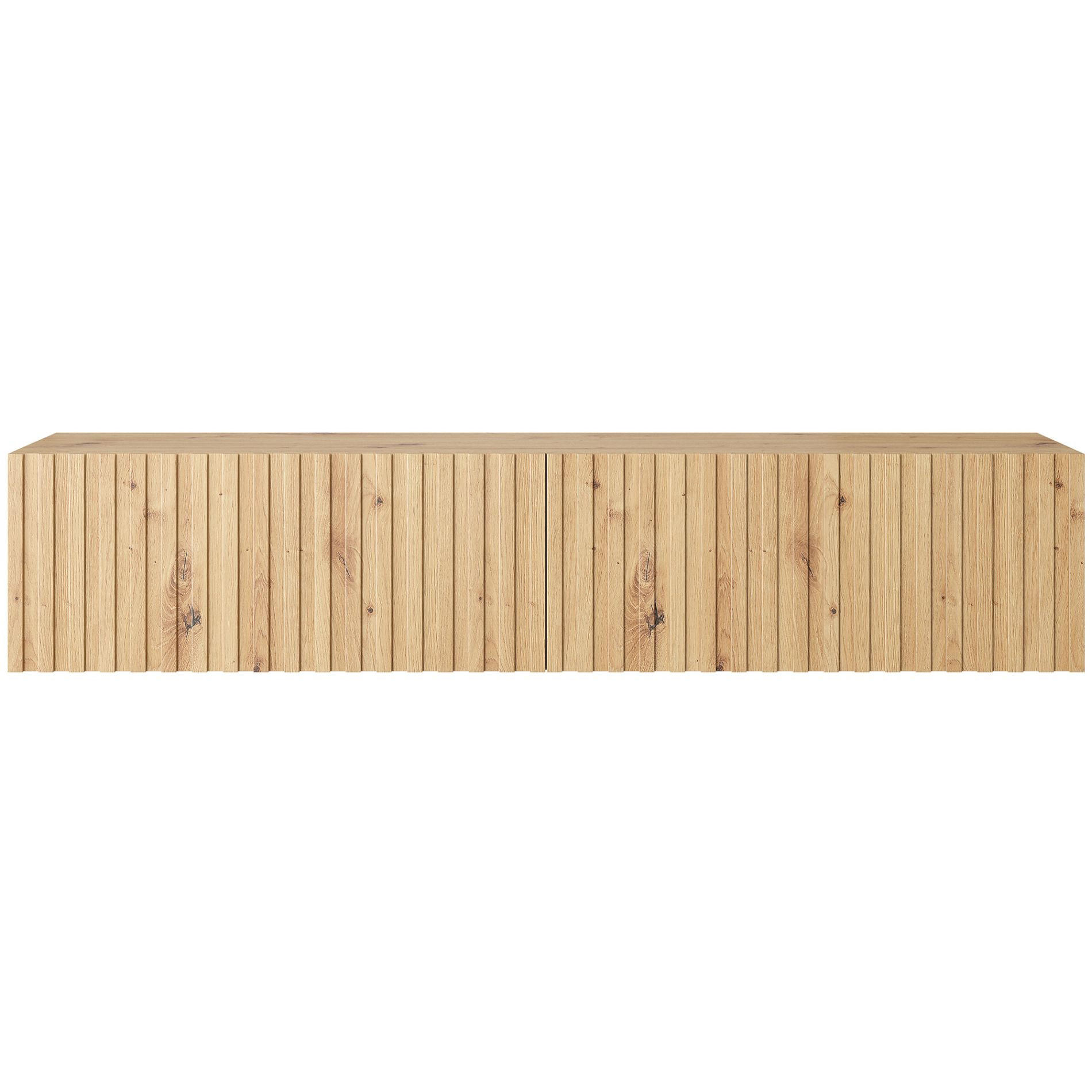 TV-HÄNGEBOARD Telire Eiche 138,6 cm - Eiche Artisan, Holzwerkstoff (138.6/30/31.6cm) - Selsey