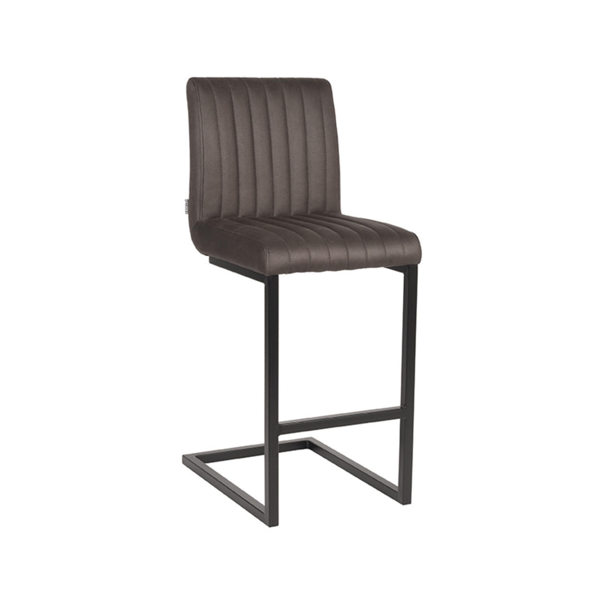 BARHOCKER Milo Grau 53/41/100 cm 2er-Set - Grau, Textil (41/100/53cm) - LABEL51