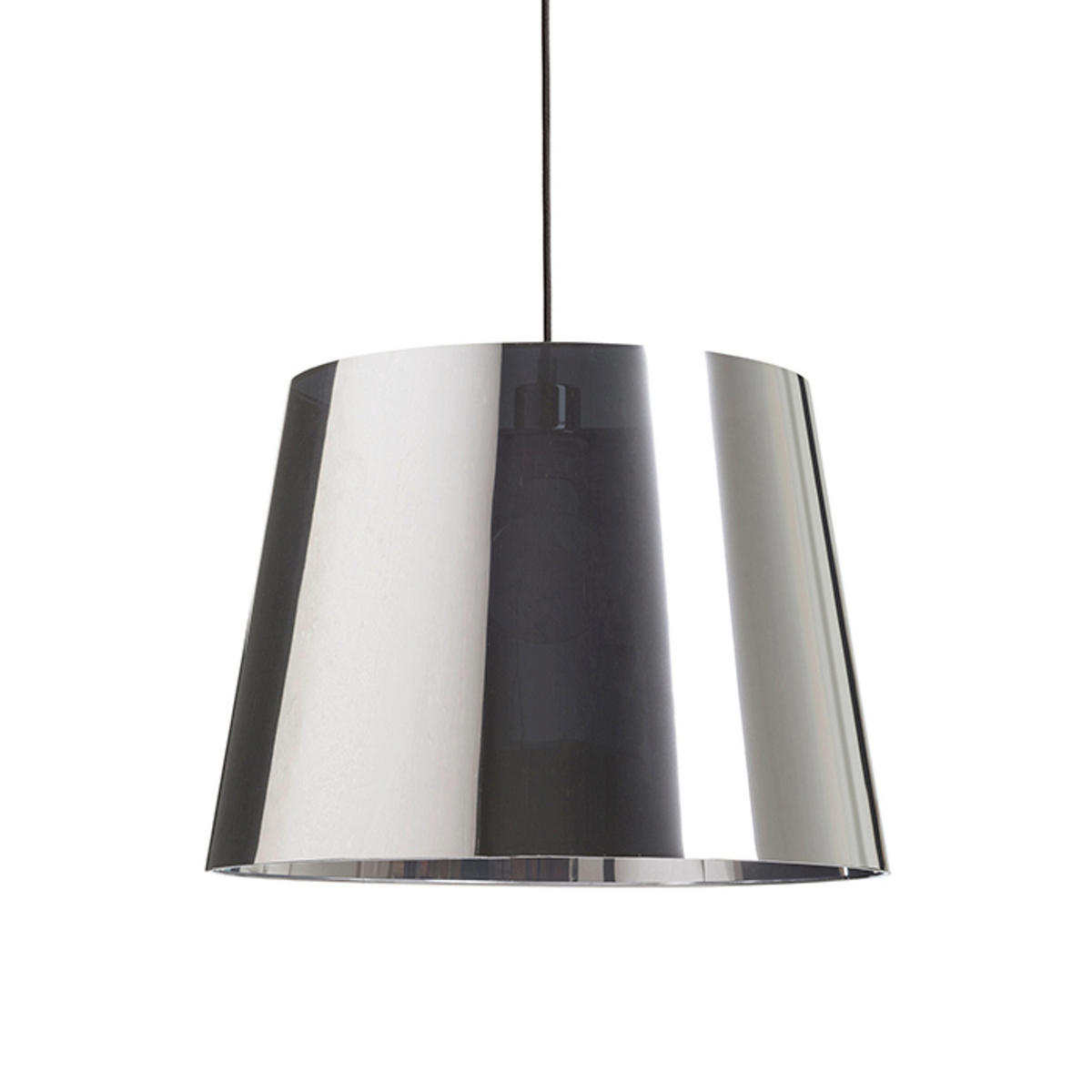 LEUCHTE ILLUSION Chromfolie 20 W - Chromfarben, Metall (45/45/33cm) - Rendl