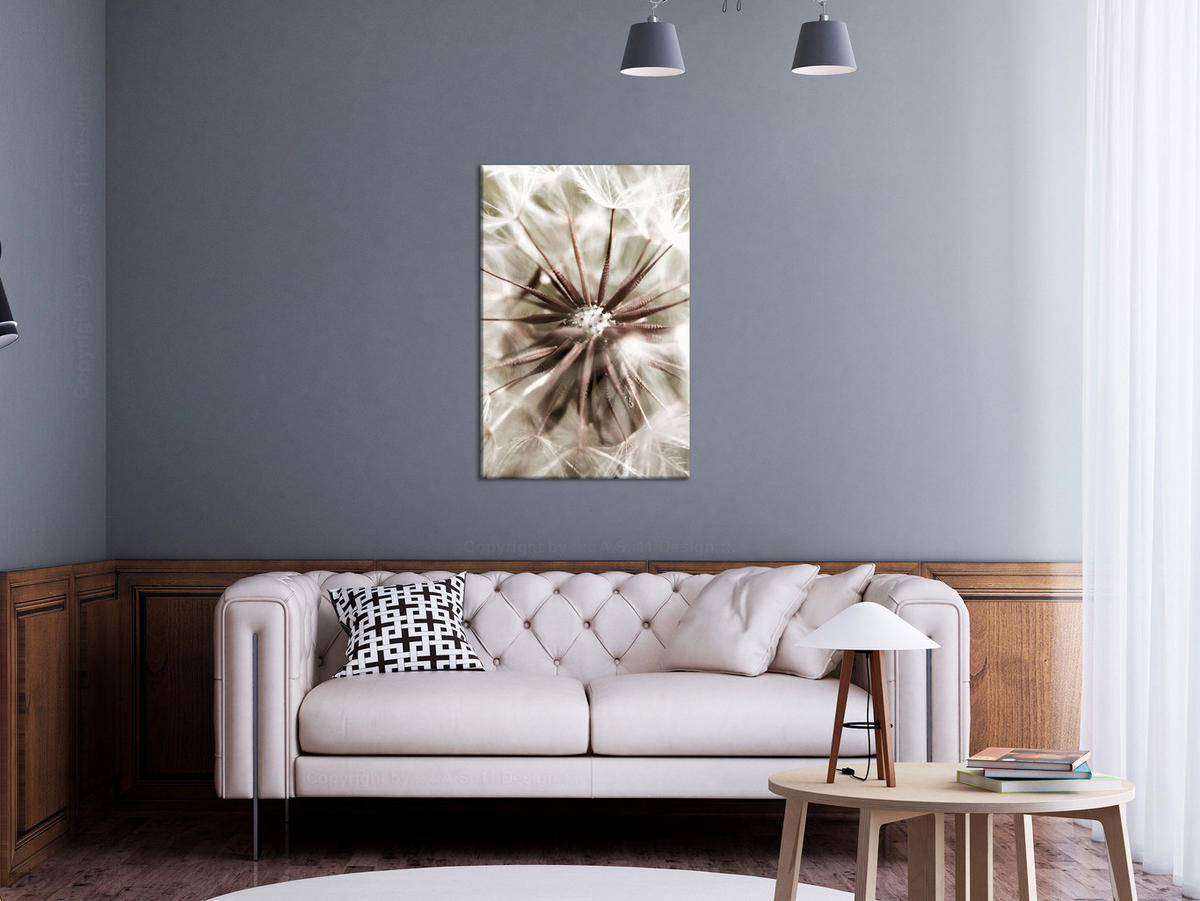 KUNSTDRUCK Beige 80/120 cm - Beige, Textil (80/120cm) - KUNSTLOFT