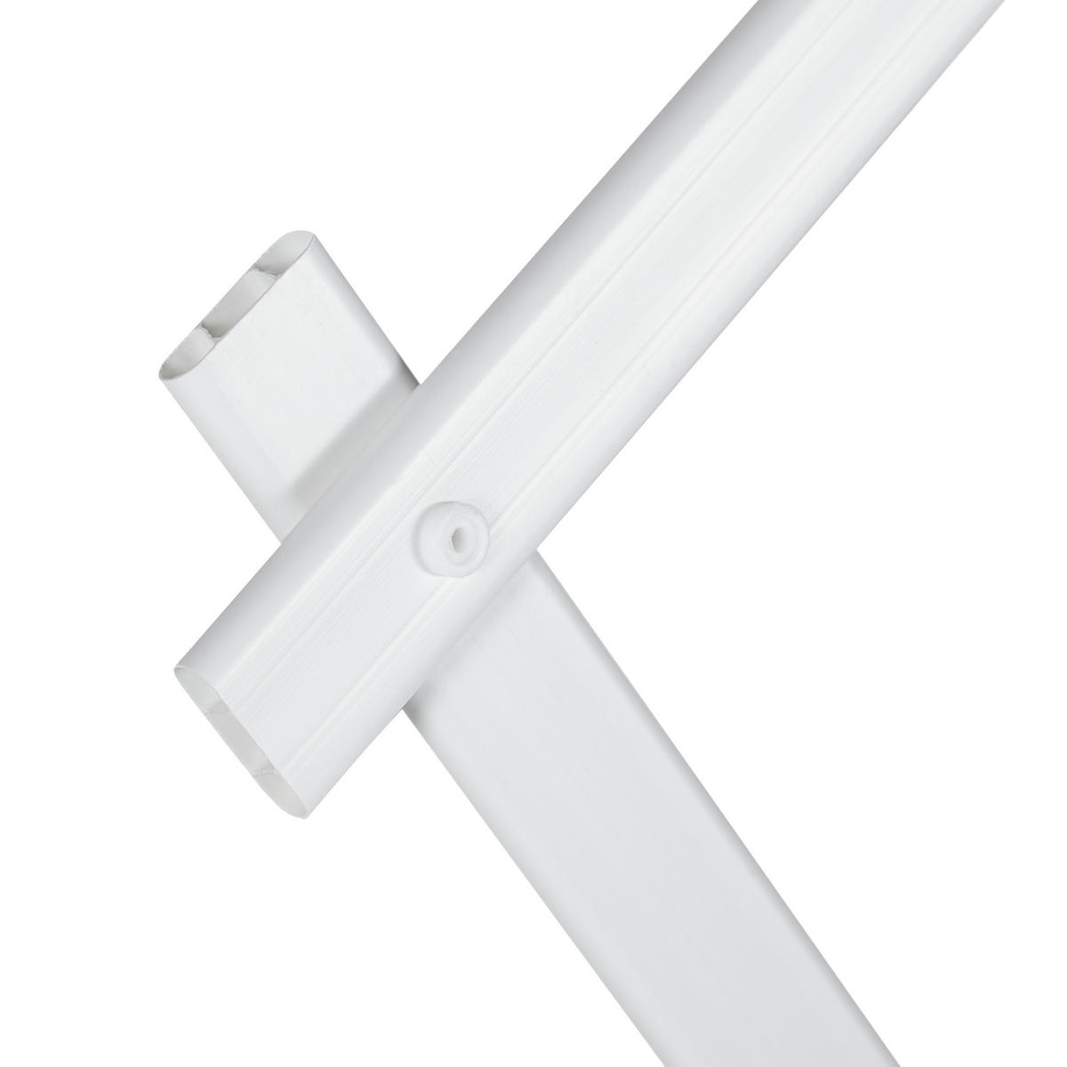 3XRANKGITTER - Weiß, Kunststoff (60/180/2cm) - Relaxdays